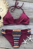 MC Wave Halter Bikini Set